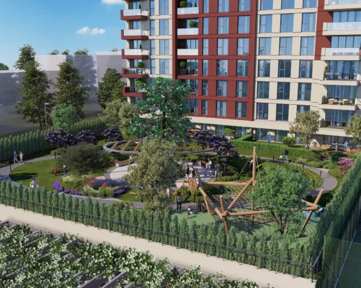 3+1 For sale in Istanbul – Mahmutbey in front of Metro Station / Suitable for Citizenship Hayat city Project