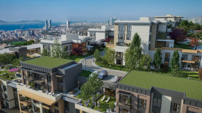 Sea view apartment for sale in the Asian side of Istanbul / suitable for Turkish citizenship