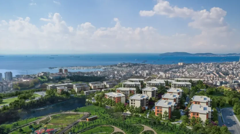 Sea view apartment for sale in the Asian side of Istanbul / suitable for Turkish citizenship