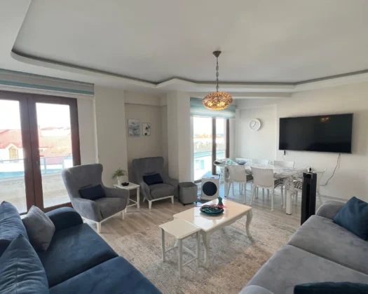 3+1 Sea view duplex Apartment For sale in Yalova -Çınarcık New Building