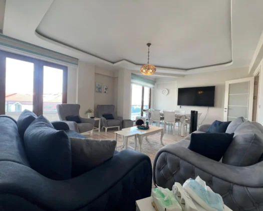3+1 Sea view duplex Apartment For sale in Yalova -Çınarcık New Building