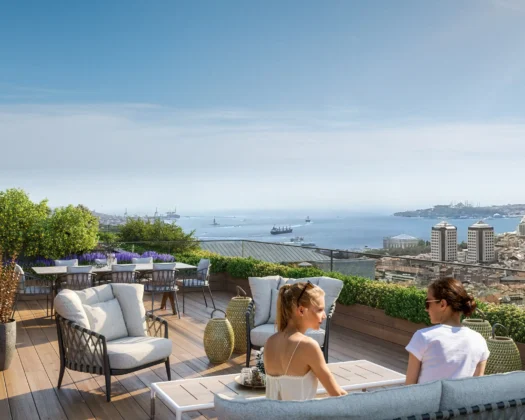 Apartments for sale in Beşiktaş Suitable for citizenship / Referans Beşiktaş