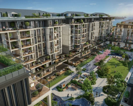 Apartments for sale in Beşiktaş Suitable for citizenship / Referans Beşiktaş