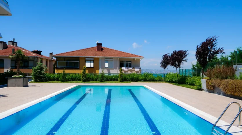 1+1 Sea view apartment for sale in Istanbul – suitable for Turkish citizenship