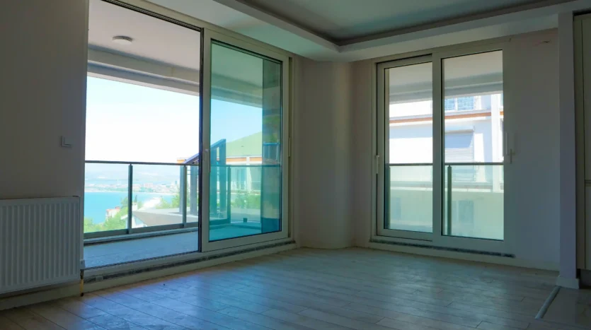 1+1 Sea view apartment for sale in Istanbul – suitable for Turkish citizenship