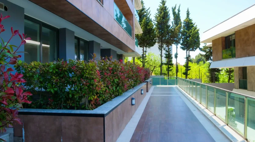 1+1 Sea view apartment for sale in Istanbul – suitable for Turkish citizenship